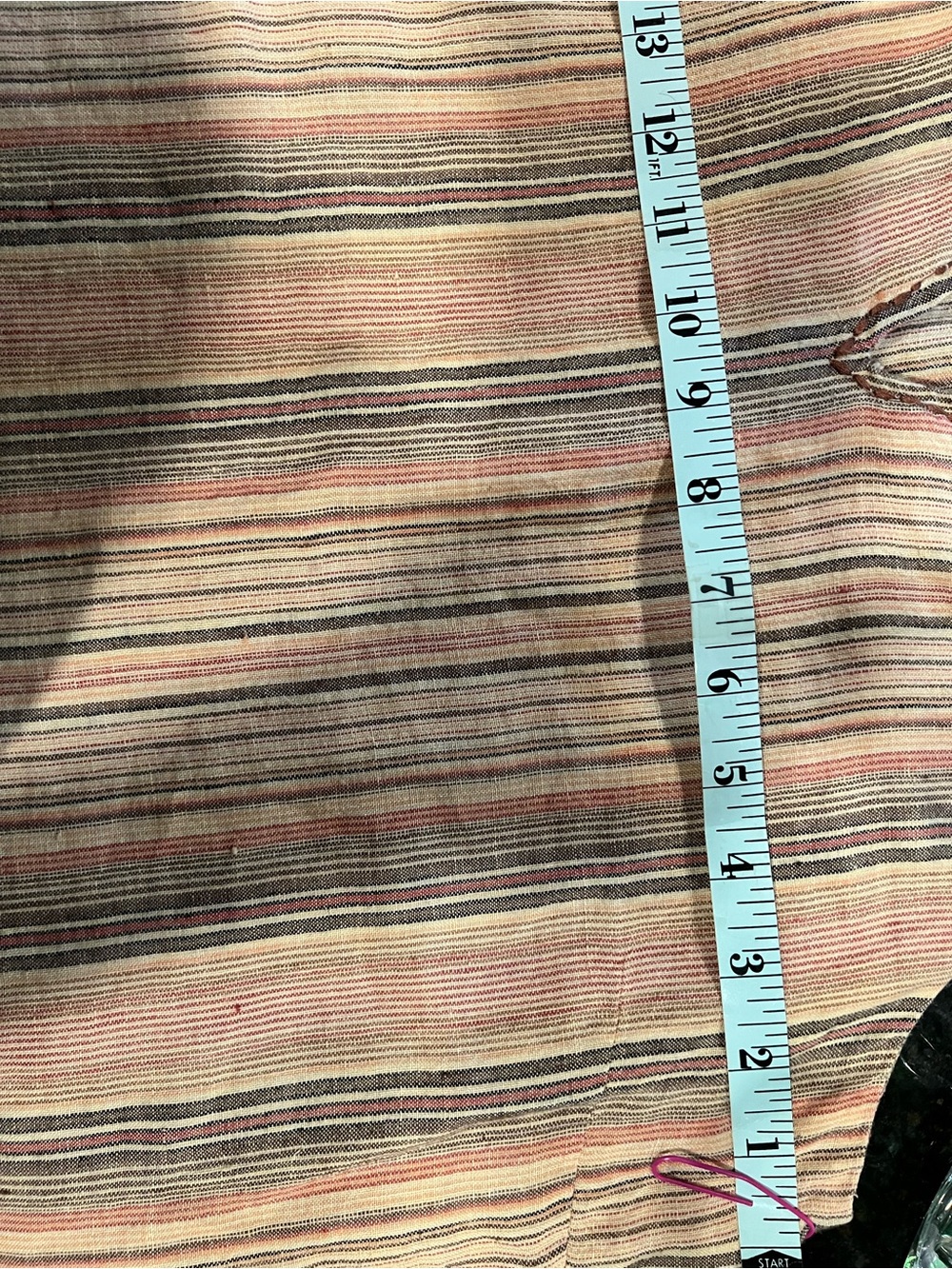 Garnet Hill Sleeveless Striped Linen-Blend dress - Picture 8 of 11